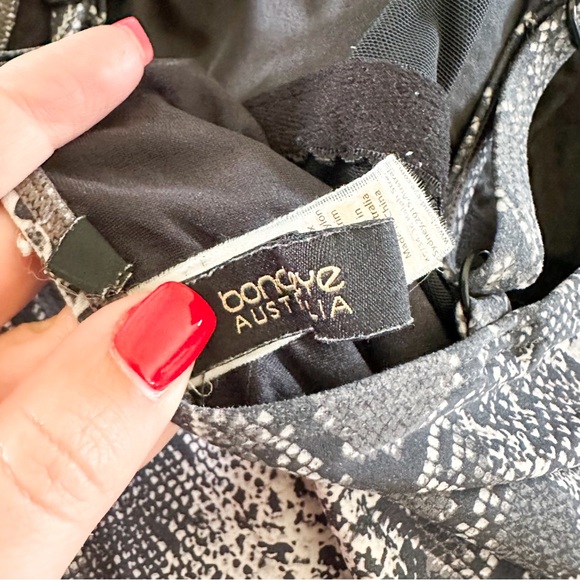 Bond-Eye Australia Snake Print One Piece Swimsuit Size 10 - Picture 4 of 5